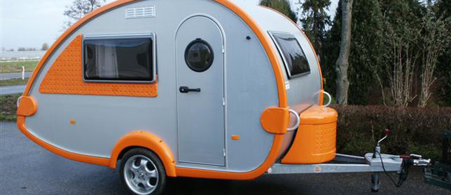 Onderhoud aan caravan