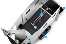 Humbaur Notos XtraPro 2700 2prds Alu 413x171x240cm 2700 kg