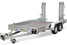 Humbaur Type HS Bouwmachine transporter div.afmetingen