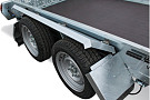 Humbaur Senko verlaagbare transporter div.afmetingen
