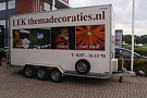 Aangepaste bloemenwagen