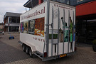 Aangepaste bloemenwagen
