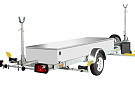 PEGA boottrailer voor catamarans