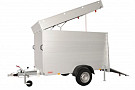Anssems Bagagewagen GTB1200VT3 geremd  251x126cm/1200kg 