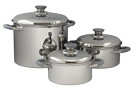 Pannenset RVS Roma 3-delig (ETKW5211)