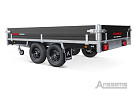 Anssems plateauwagen PSX2000 2-as rem Go-Getter 405x178cm/2000kg