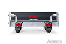Anssems plateauwagen PSX3000 2-as rem Go-Getter 405x178cm/3000kg
