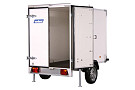 Variant 0752DK2 koelwagen 1-as ongeremd 199x124x150cm/750kg