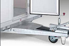 Humbaur Type HVK Verkoopwagen leeg 1-as 319x213x228cm 1300/1500/1800kg