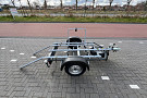 Fietsaanhangwagen voor driewieler + 1 fiets