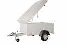 Anssems Bagagewagen GTB1200-251VT1 1as rem  251x126x83cm/1200kg 