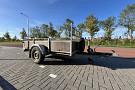 Hapert bakwagen - 1350kg - geremd