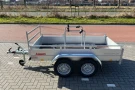 Bakwagen met demontabel fietsenframe