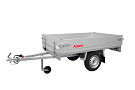 Anssems plateauwagen PLT750 1-as ongeremd 231x132cm/750kg