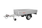 Anssems plateauwagen PLTB1000 1-as geremd 231x132cm/1000kg
