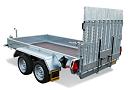 Humbaur Senko verlaagbare transporter div.afmetingen