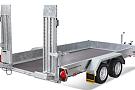 Humbaur Type HS Bouwmachine transporter div.afmetingen