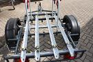 Fietsaanhanger 4 fietsen / 750 kg