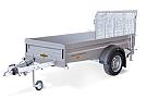 Humbaur HA neerklapbare klep Alu 1as geremd  251x131x35cm 1300kg