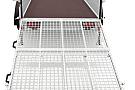 Humbaur HA neerklapbare klep Alu 1as geremd  251x131x35cm 1300kg