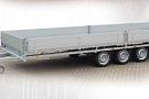 Hulco plateauwagen MEDAX-33503 3-as 611x203cm/3500kg