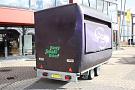 Reclamewagen voorzien van nieuw chassis
