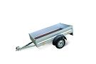 Humbaur HA Alu 1as ongeremd 205x110/131x35/50cm 750kg
