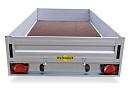 Humbaur HA Alu 2as geremd 303x150x35cm 2000/2500kg