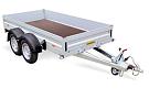 Humbaur HA Alu 2as geremd 303x150x35cm 2000/2500kg