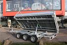 Henra kipper KP354018TR 3-zijdig 401x185cm 3500kg