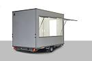 Economy verkoopwagen DT3-57 1as geremd 357x200x230cm 1300kg