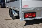 Henra Xpert plateauwagen 2as geremd 453x185x30cm 3500kg