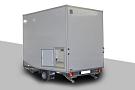 Economy verkoopwagen DT2-50 1as geremd 250x220x230cm 1300kg