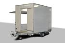 Economy verkoopwagen DT2-50 1as geremd 250x220x230cm 1300kg