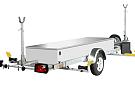 PEGA boottrailer voor catamarans