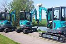 BMS-Sunward SWE25UF 2,5 Tons Minigraver Binnendraaier
