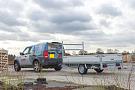 Henra plateauwagen 1as geremd 251x155x30cm 1500kg