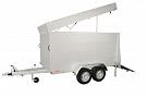 Anssems Bagagewagen GTT2500VT4 geremd  301x151cm/2500kg 