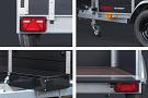 Anssems BSX 1350 Go-Getter 251x130x35cm / 1350kg
