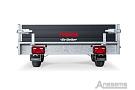 Anssems plateauwagen PSX2000 2-as rem Go-Getter 405x178cm/2000kg
