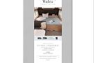 Walra hoeslaken hefbed dwarsbed grijs