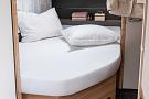 Walra hoeslaken Frans Bed rechts wit