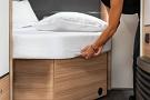 Walra hoeslaken Frans Bed rechts wit