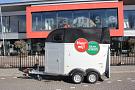 Humbaur Single 1.5 paards met zadelkamer 24