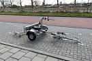 Fiets aanhanger voor 2 fietsen