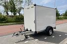 Humbaur gesloten aanhangwagen