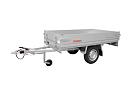 Anssems plateauwagen PLTB1000 1-as geremd 211x132cm/1000kg