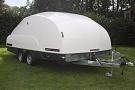 Brian James Race Shuttle 2 2-as laadvloer 4.3 m vast/kantelbaar