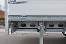 Henra plateauwagen 3x1500kg-as geremd 503x185x30cm 3500kg