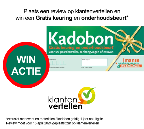  Jubileumactie april 2024